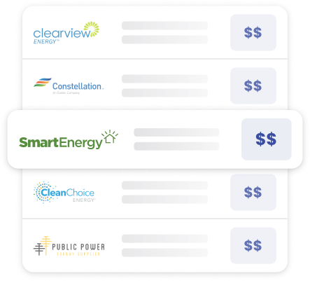 Electricity provider cards